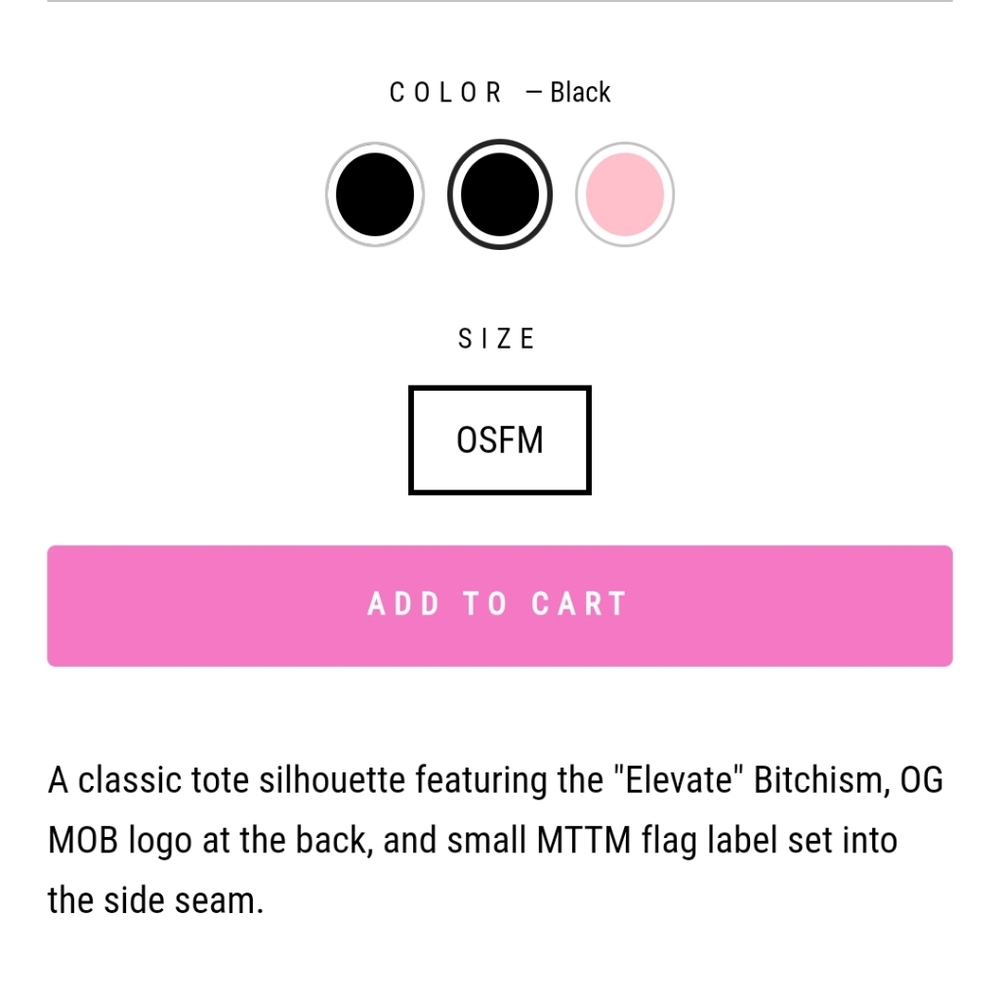 Bitc#, I elevate this s#it Tote bag - Picture 8 of 9